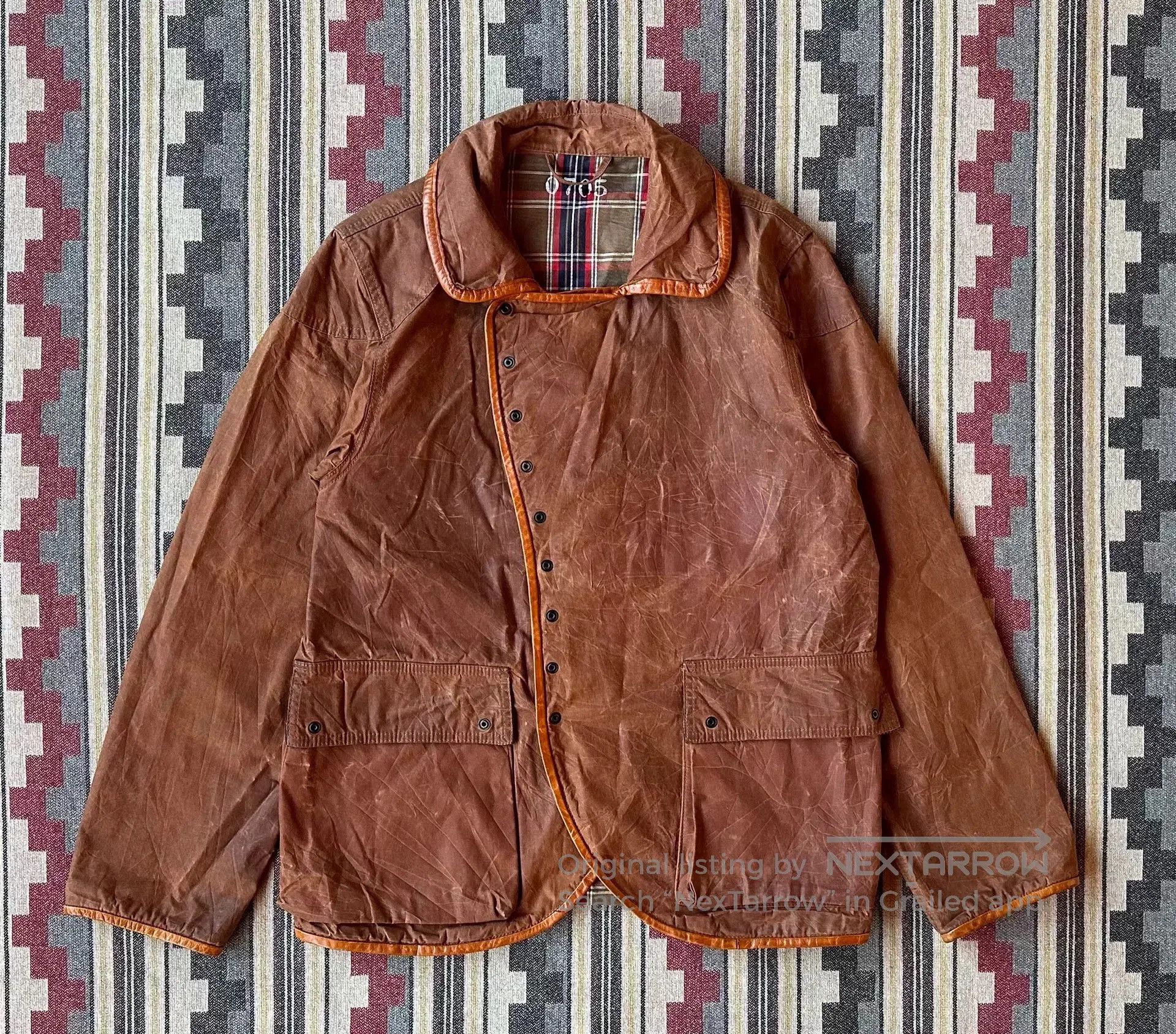 Kapital Vintage Waxed Cloth Jacket Japan.
