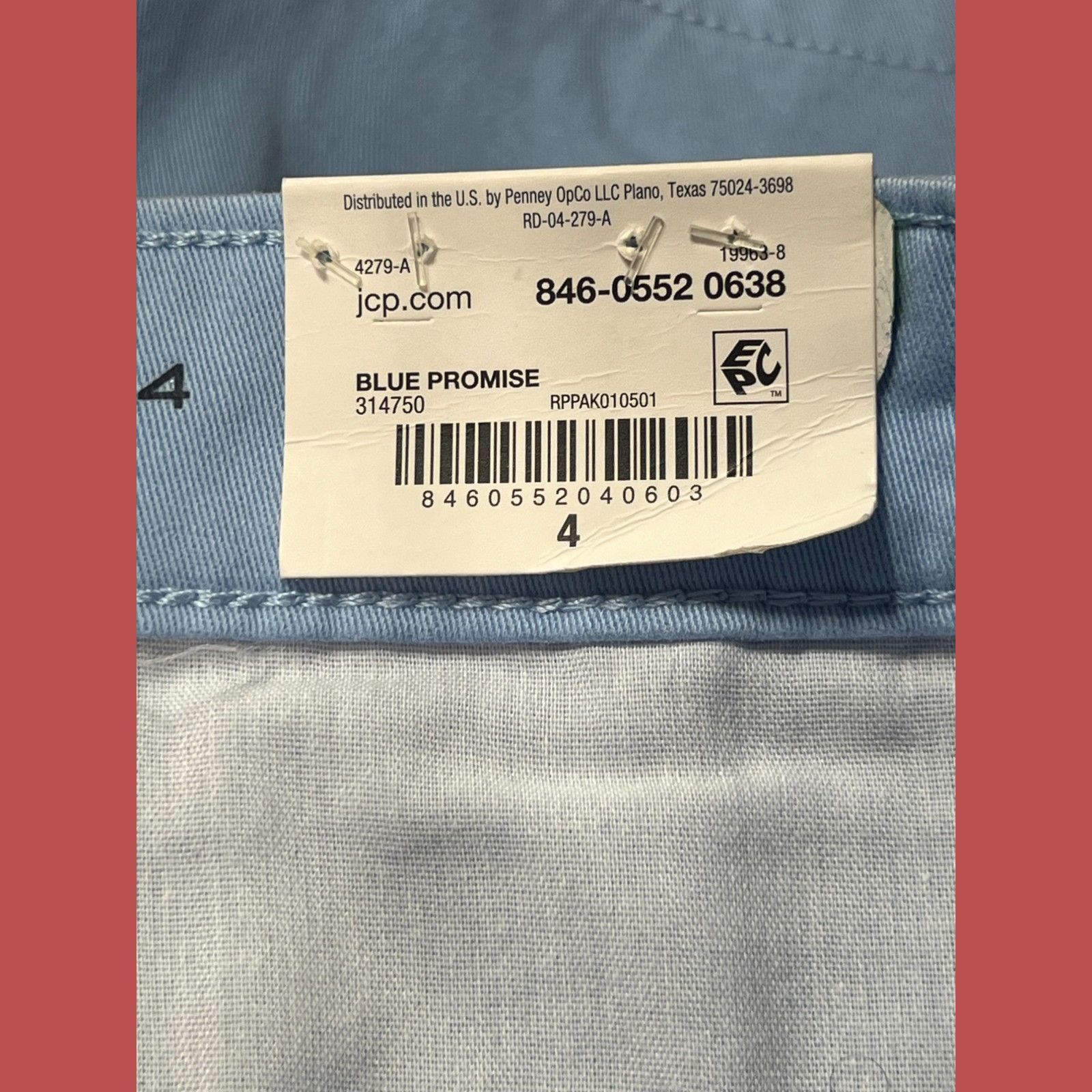Other St. John's Bay - Women's Mid-Rise Secretly Slender 7" Chino Size 27" / US 4 / IT 40 - 11 Thumbnail