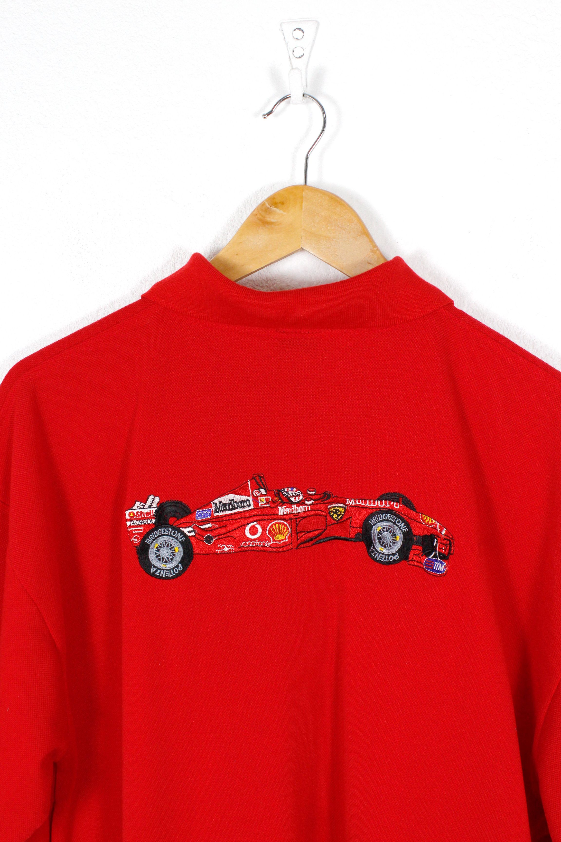 Ferrari × Vintage Vintage Ferrari Racing Polo Shirt 90s Size US XXL / EU 58 / 5 - 5 Thumbnail