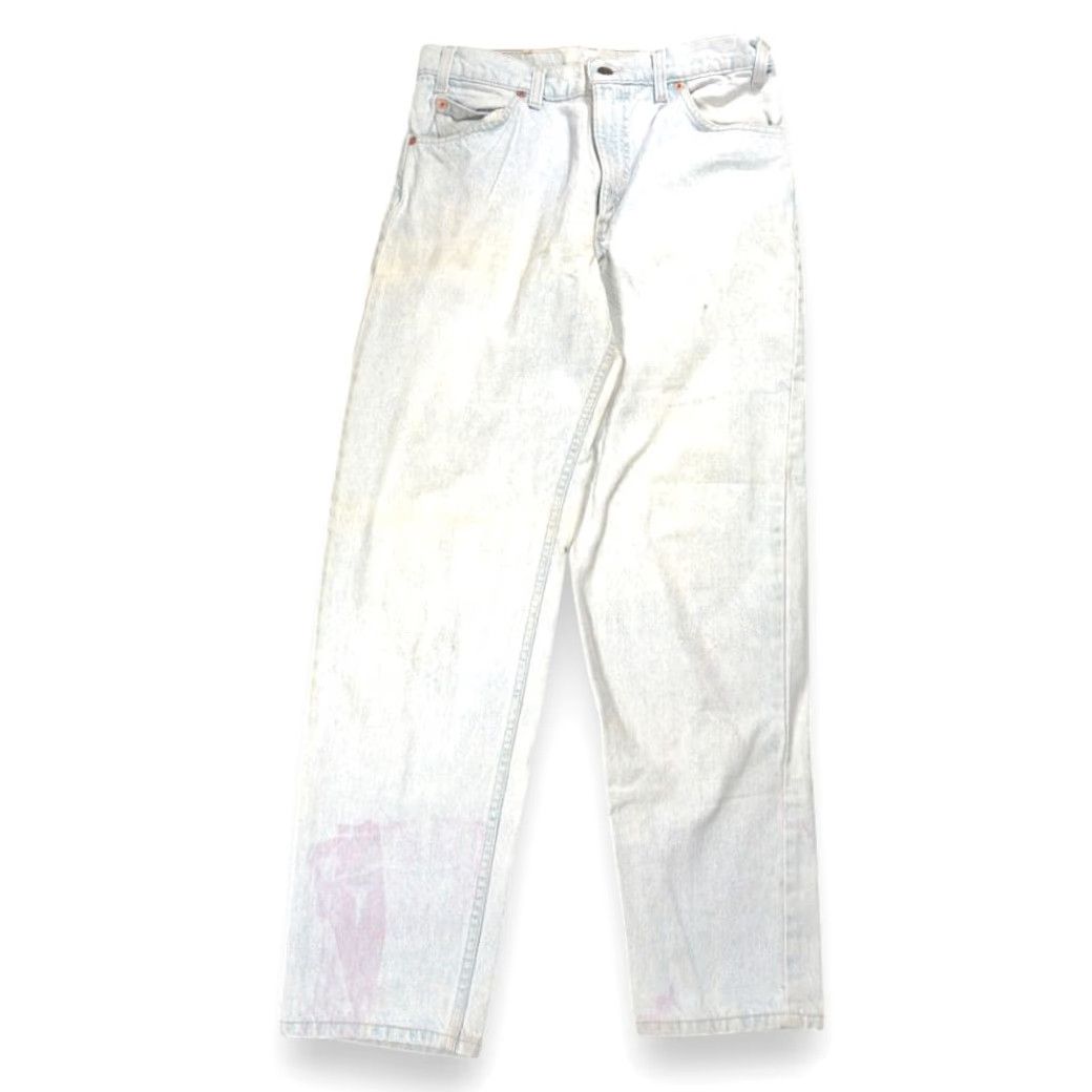 Levi's VINTAGE Levi's 550 Jeans Mens 30x30 Blue 32x30 Tag Relaxed 90s Orange Tab Denim Denim Jeans Stone Wash USA 5-Pocket Mens Size US 30 / EU 46 - 2 Thumbnail