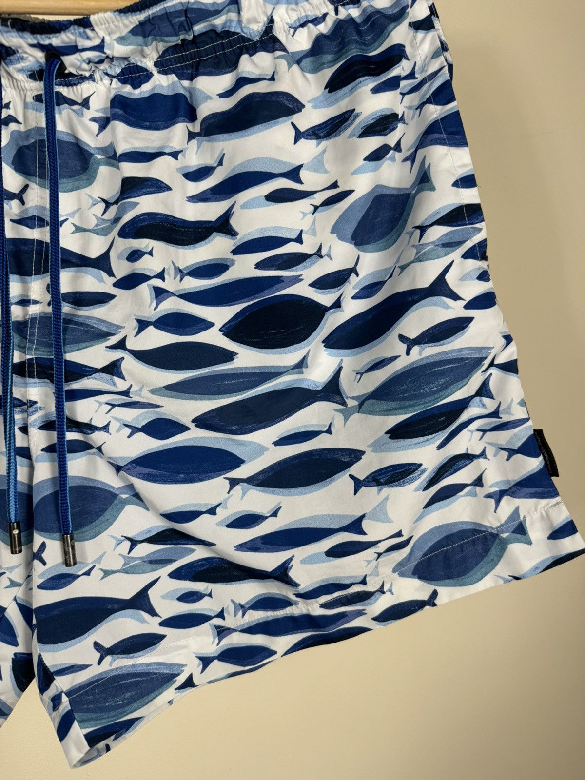Ermenegildo Zegna × Z Zegna Ermenegildo Zegna Fish Print Swimming Shorts Size US 36 / EU 52 - 2 Thumbnail