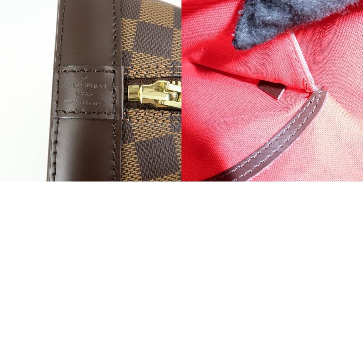 Louis Vuitton Louis Vuitton Damier Ebene Alma PM Top Handle Bag Size ONE SIZE - 8 Thumbnail