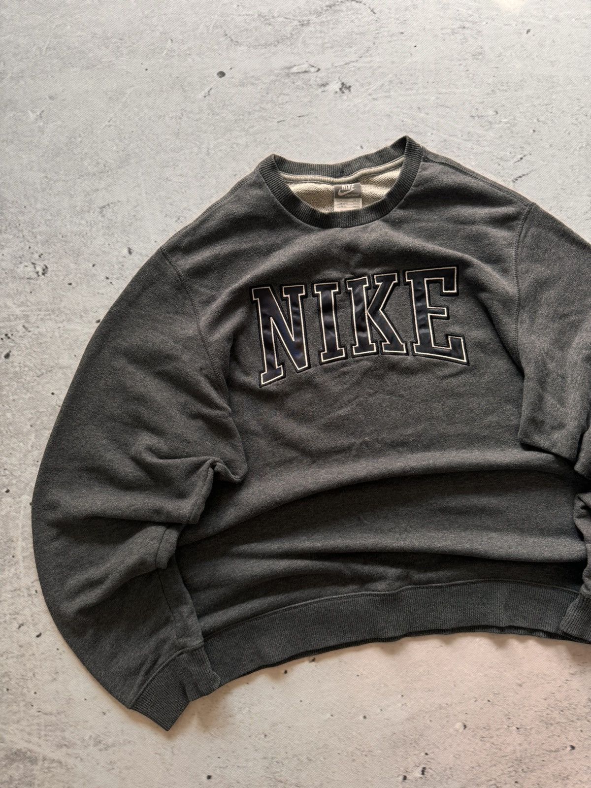 Nike × Vintage NIKE VINTAGE CENTER LOGO OVERSIZE BOXY SWEATSHIRT Size US M / EU 48-50 / 2 - 2 Thumbnail
