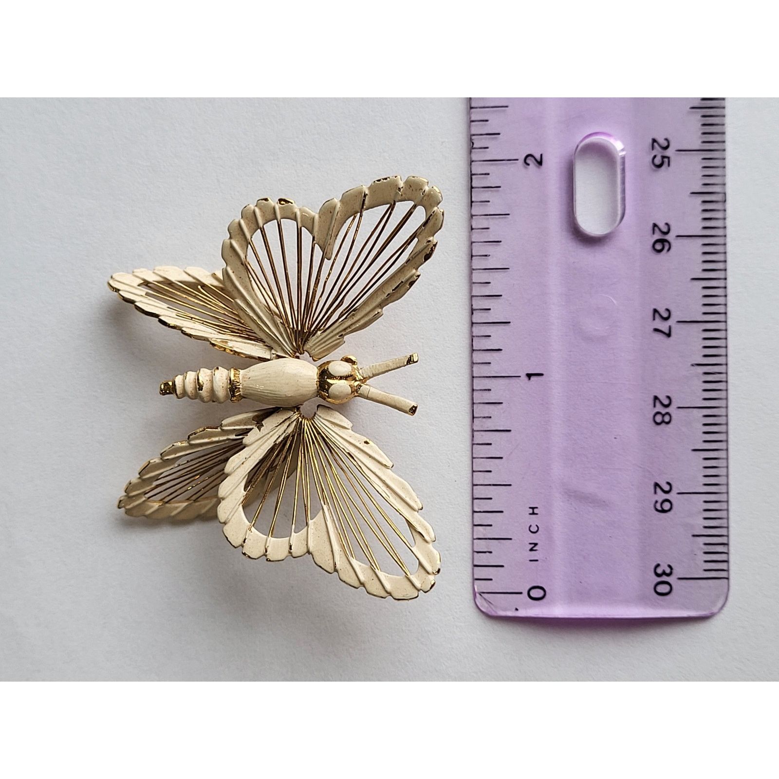 Monet Vintage Monet Enamel Butterfly Brooch Size ONE SIZE - 10 Thumbnail