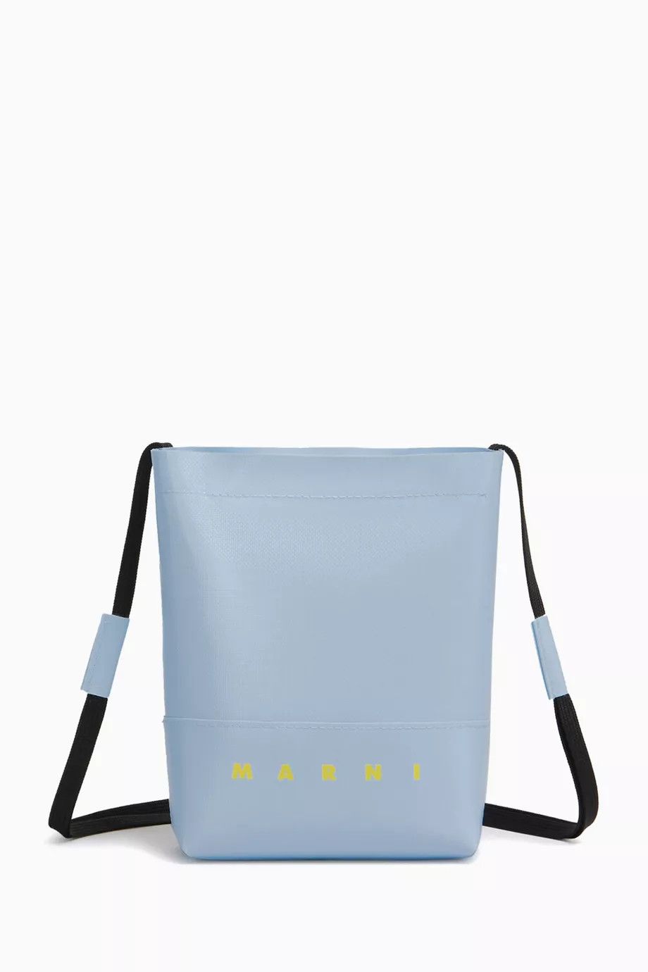 Marni o1f1d3z0825 Size: OS / Crossbody Bag in Coated Canvas Blue Size ONE SIZE - 1 Thumbnail