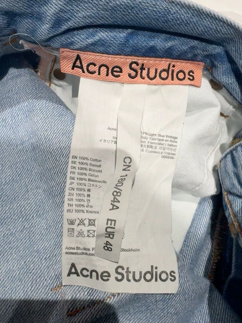 Acne Studios acne studios Vintage made old baggy low-rise jeans 2503-Nex Size US 32 / EU 48 - 3 Thumbnail
