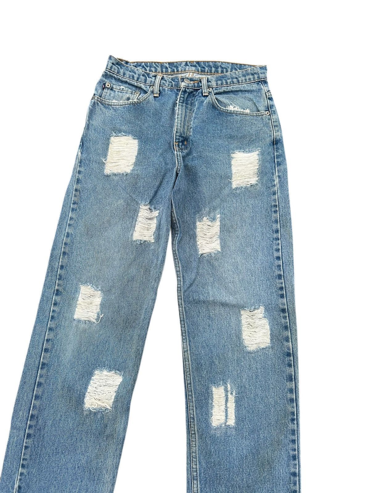 Japanese Brand × Kapital × Vintage Vintage Ralph Lauren Polo Distressed Denim Jeans Size US 29 - 5 Thumbnail