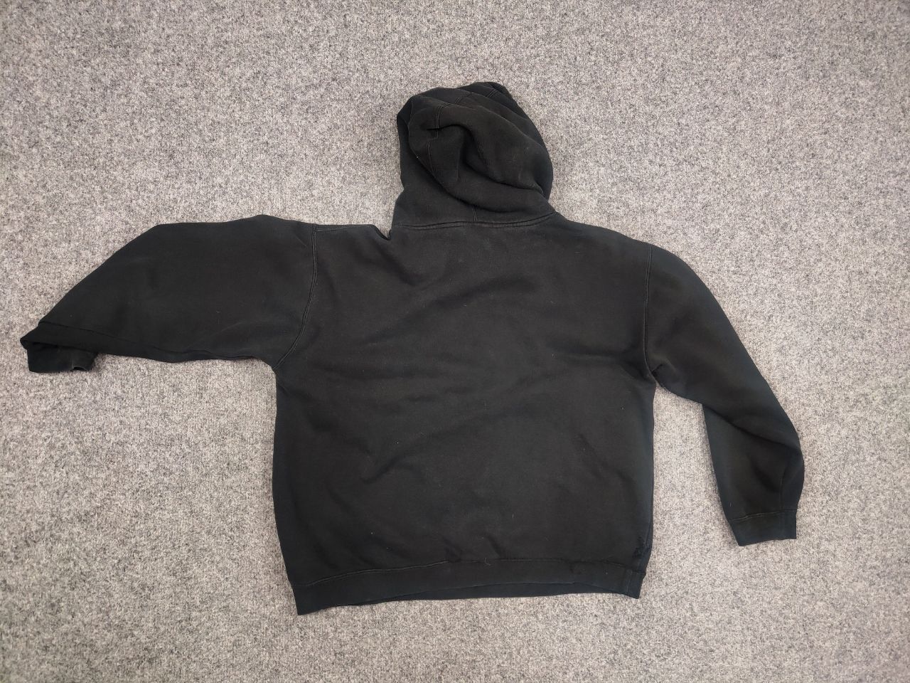 Japanese Brand Vintage 90's Zero Logo skateboards Distressed Faded Hoodie Size US XS / EU 42 / 0 - 11 Thumbnail