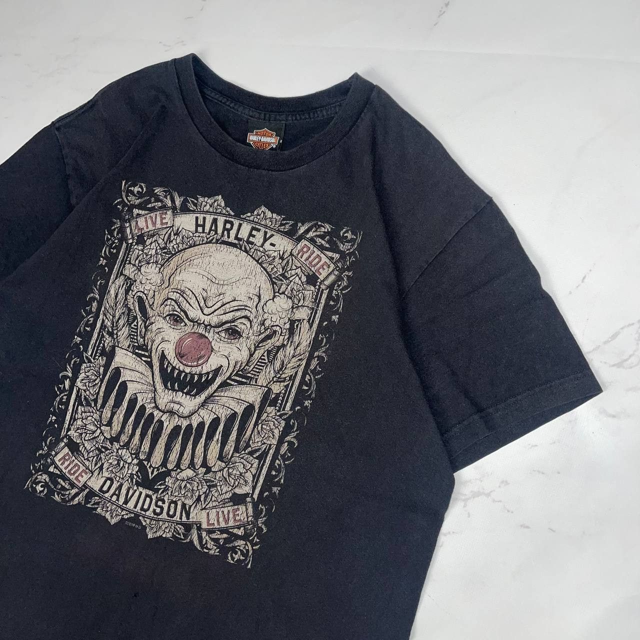 Harley Davidson Harley Davidson Evil Clown hirt Size L Black Motorcycle Size US L / EU 52-54 / 3 - 3 Thumbnail