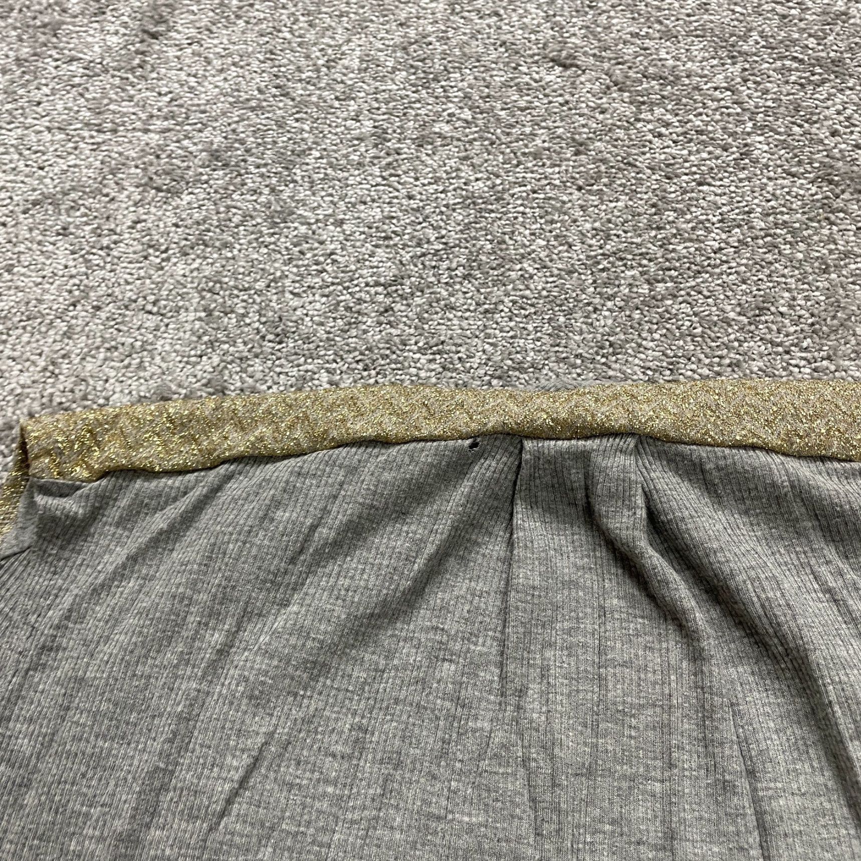 Zara Zara T-Shirt Women's Small Gray Cowl Neck Sleeveless Knit Casual Top Size L / US 10 / IT 46 - 6 Thumbnail