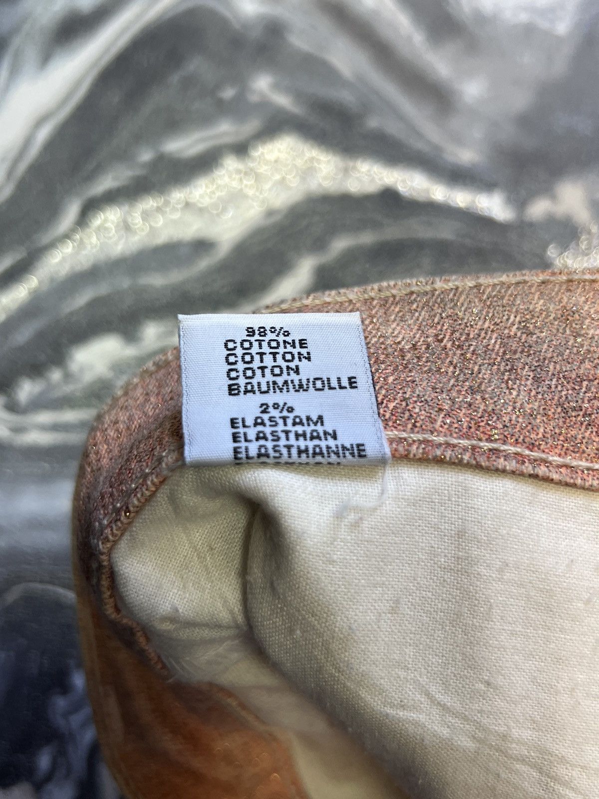 Roberto Cavalli Archive Roberto Cavalli 2001 Psychedelic Spiral Print Jeans Size 29" - 12 Thumbnail