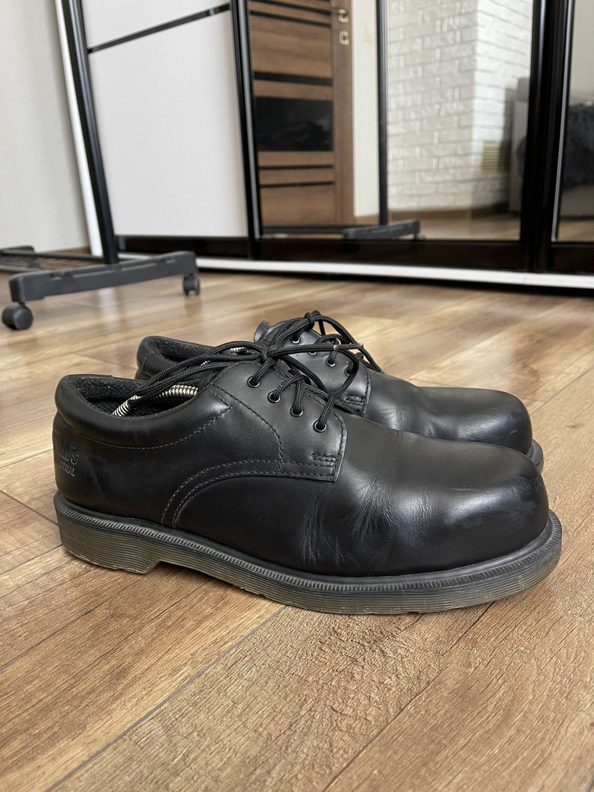 Dr Martens Leather Sneakers Boots Shoes Steel Toe Industrial