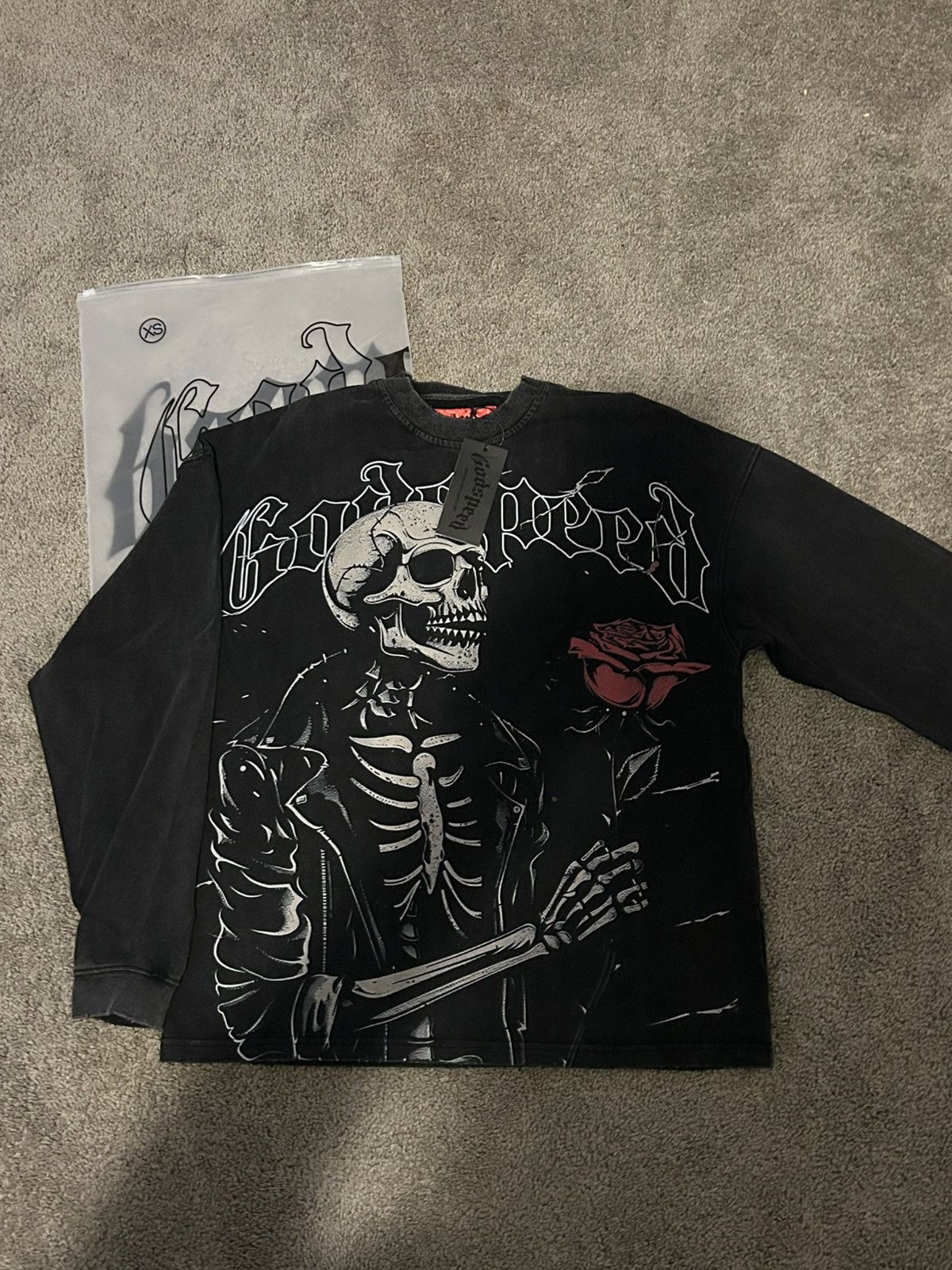 Godspeed GODSPEED Smell The Rose T-shirt Mens Apparel Size US XS / EU 42 / 0 - 1 Thumbnail