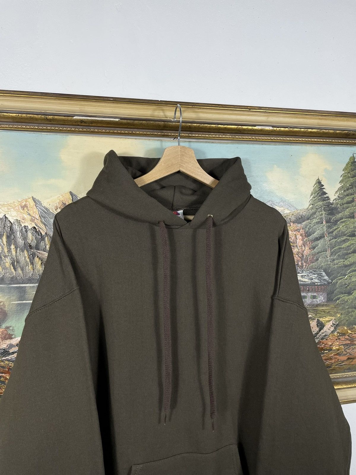 Fruit Of The Loom × Vintage vintage y2k blank oversize baggy hoodie sweatshirt basic y2k Size US XL / EU 56 / 4 - 5 Thumbnail
