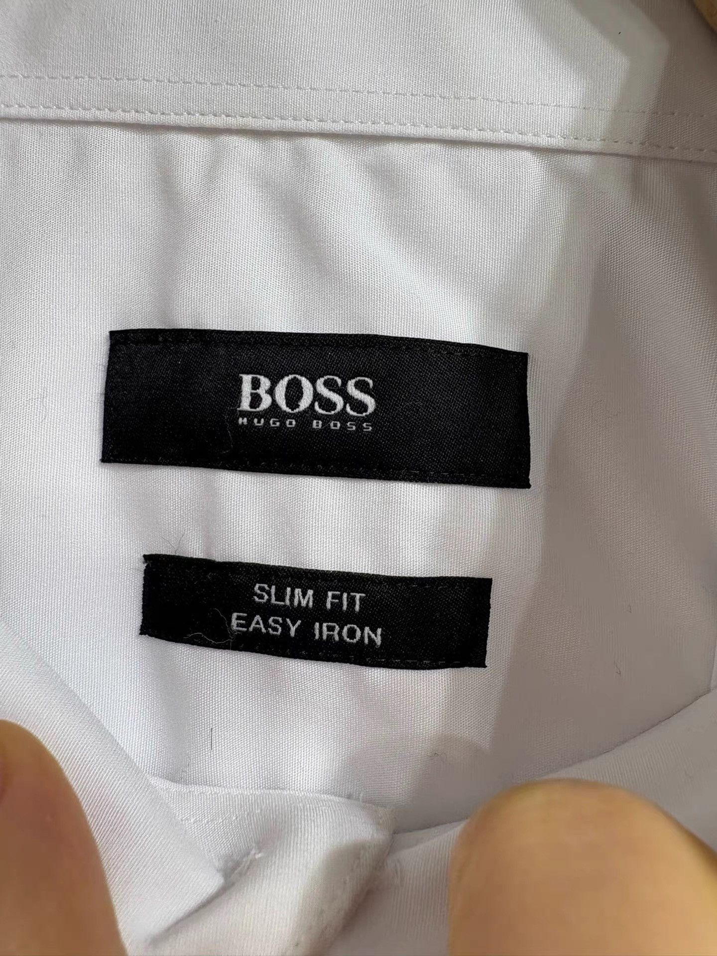 Hugo Boss Hugo Boss Men's White Formal Shirt K29 Size US S / EU 44-46 / 1 - 3 Thumbnail