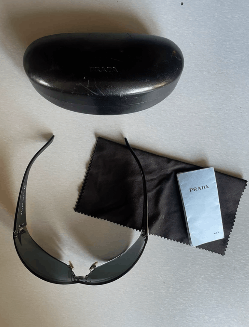 Prada PRADA Sunglasses SPR Sport Star Wrap Shield Mask Size ONE SIZE - 5 Thumbnail