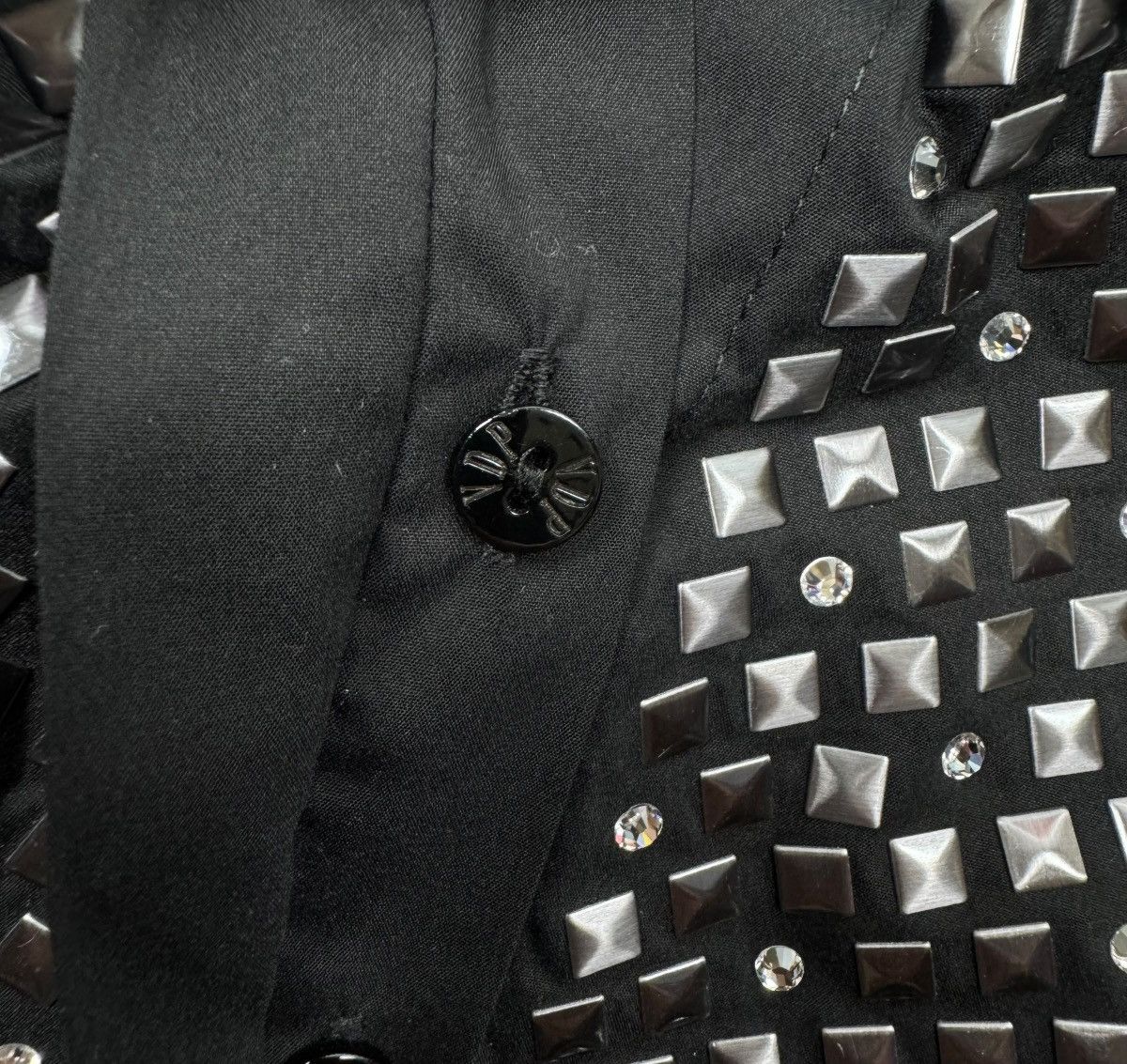 Other Vdp Shirt Button Up Emblished Short Sleeve Cotton size 40 Size US S / EU 44-46 / 1 - 11 Thumbnail