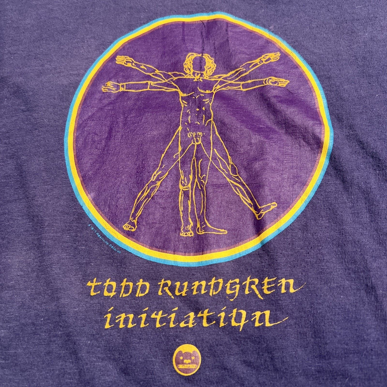 The Unbranded Brand Rare Vintage 1975 Todd Rundgren Initiation T-shirt Cotton M Size US M / EU 48-50 / 2 - 4 Thumbnail