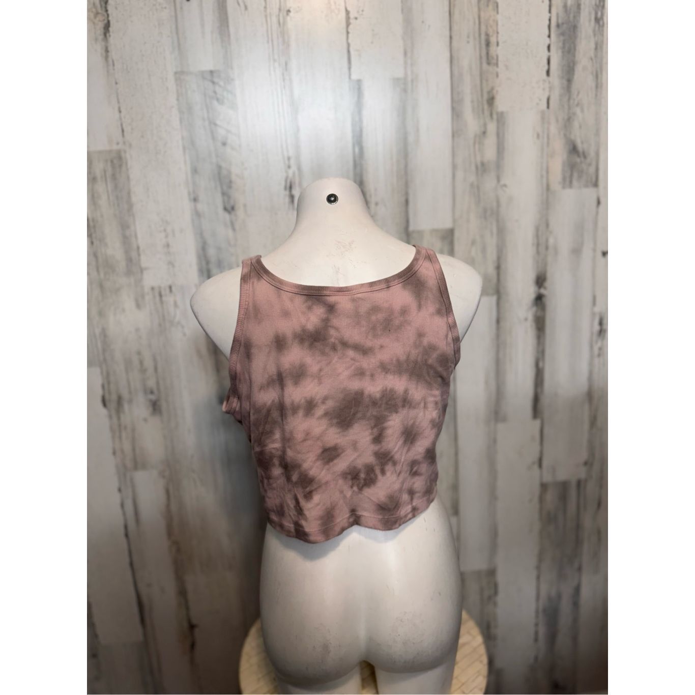 Victoria's Secret Victoria’s Secret PINK Tie Dye Crop Tank Top XXL Pink Gray S Size XXL / US 16-18 / IT 52-54 - 7 Thumbnail