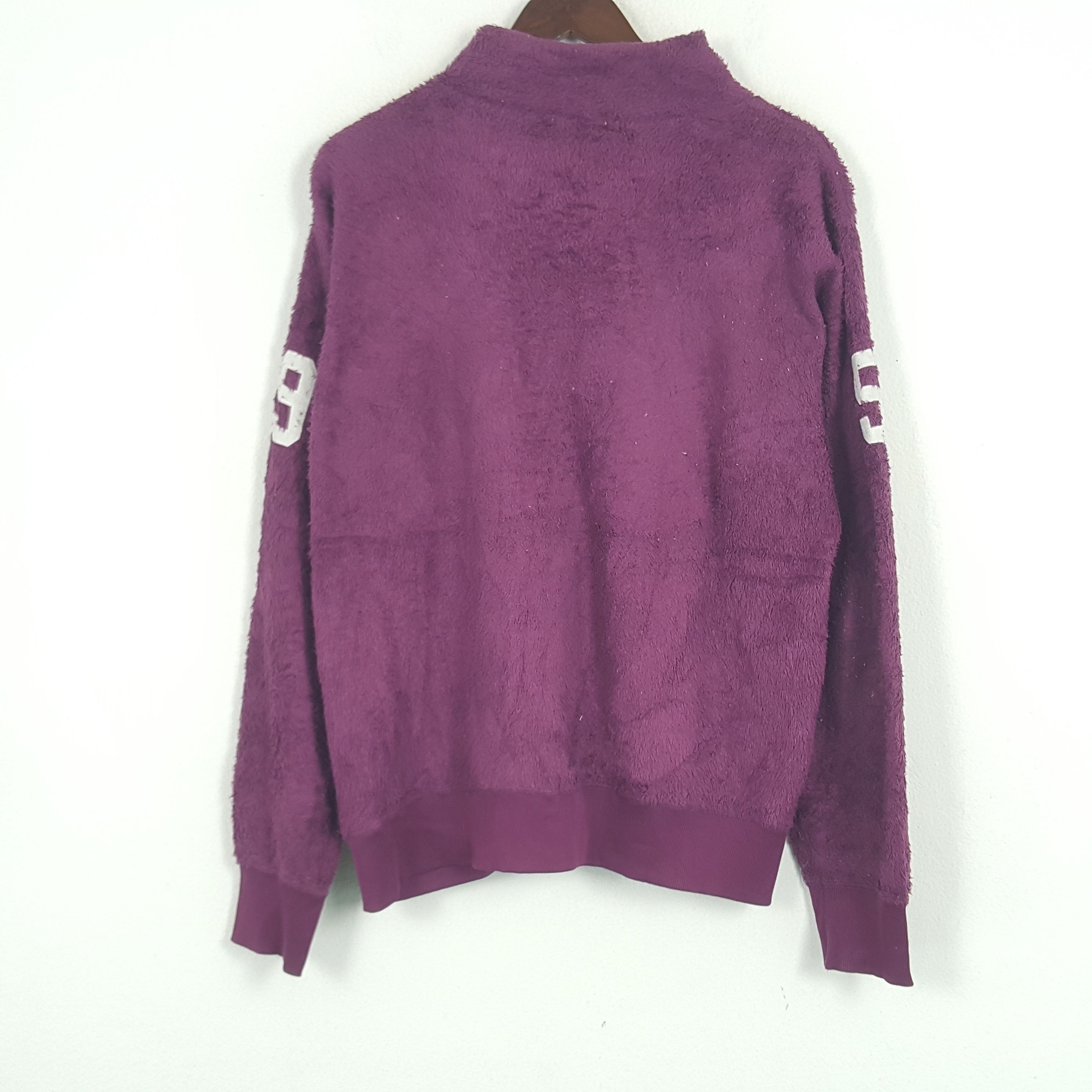 Ellesse × Vintage Vintage Ellesse Perugia Italia 1959 Fleece Jacket Size US L / EU 52-54 / 3 - 3 Thumbnail