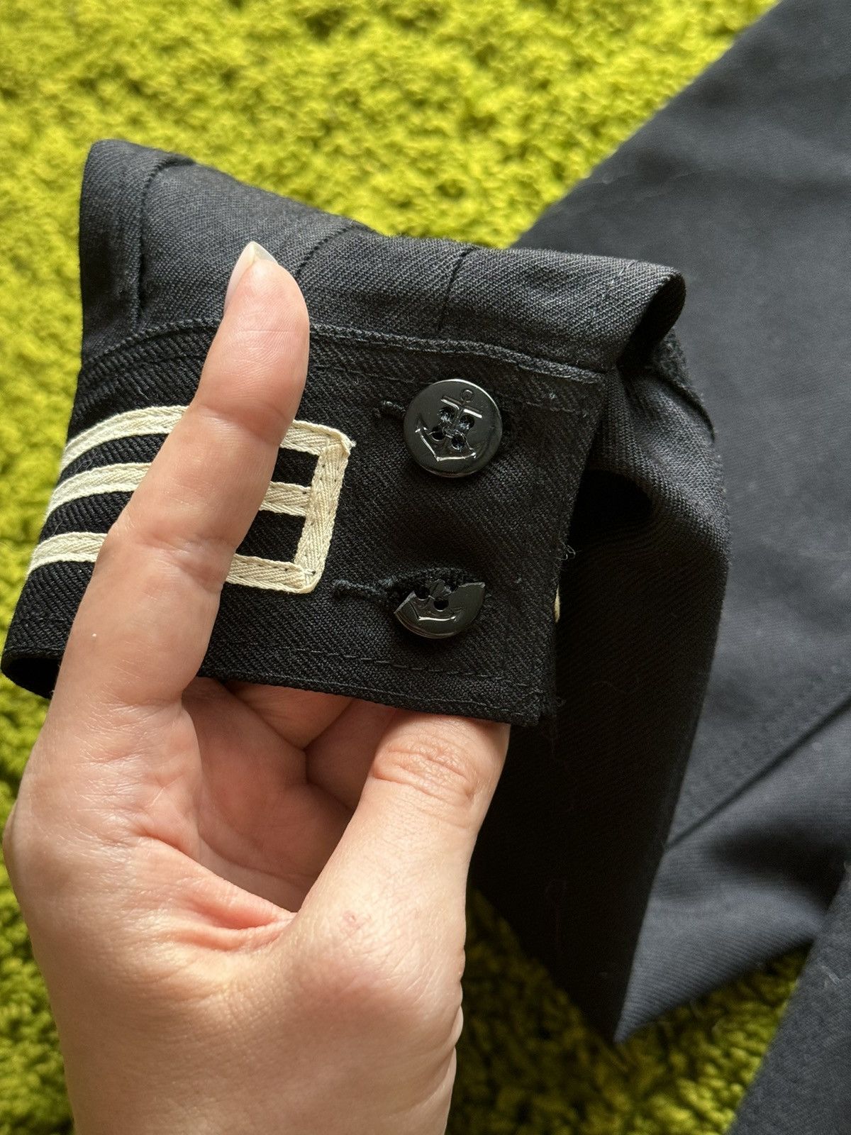 Vintage 🇺🇸 1970s vintage U.S.S Tripoli military army sailor jacket Size US M / EU 48-50 / 2 - 4 Thumbnail