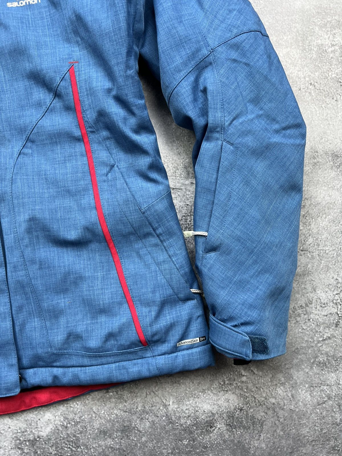 Salomon Salomon Womens Blue Ski Jacket Snowboard Size S / US 4 / IT 40 - 3 Thumbnail