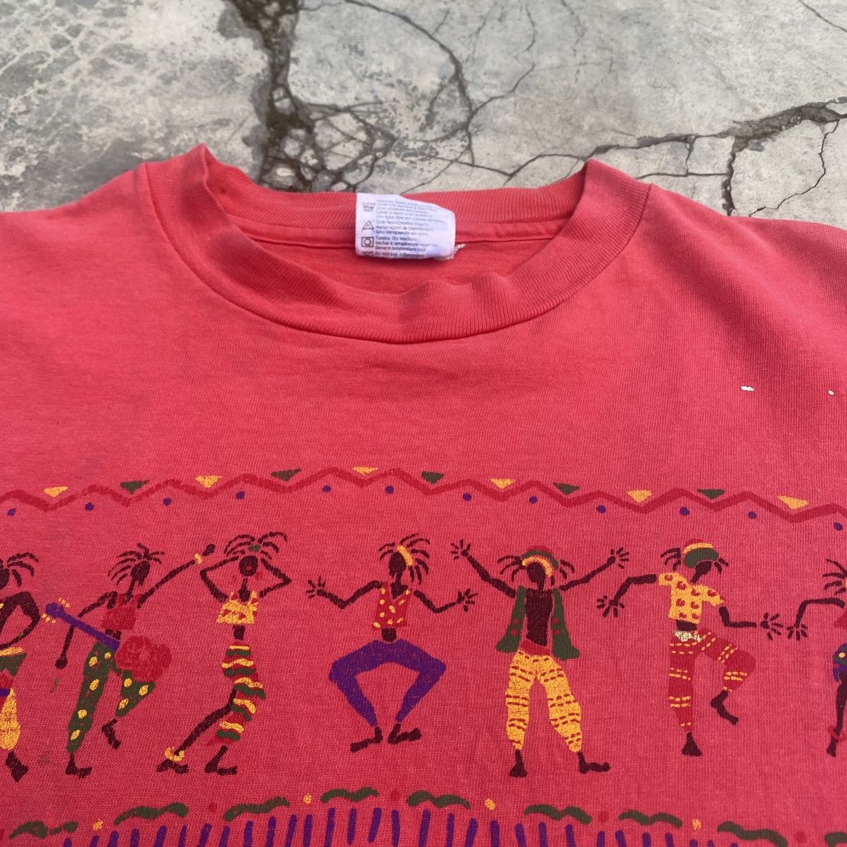 Bob Marley 1990s Rasta Florida distressed tee Size US XL / EU 56 / 4 - 3 Thumbnail