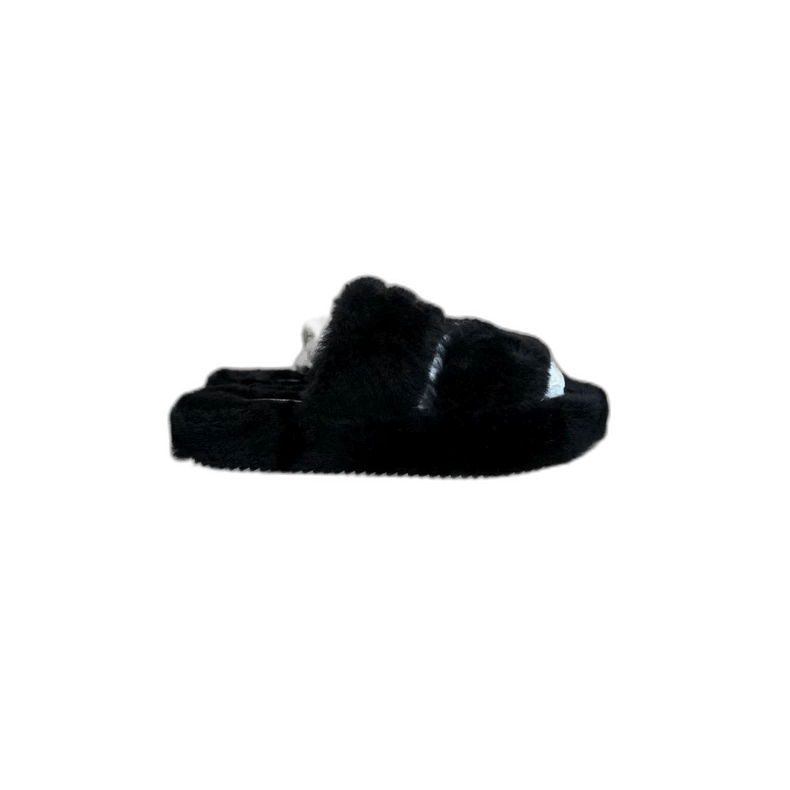 Celine CELINE Triomphe Sheepskin Slippers Size 37 Size US 6 / IT 36 - 1 Thumbnail