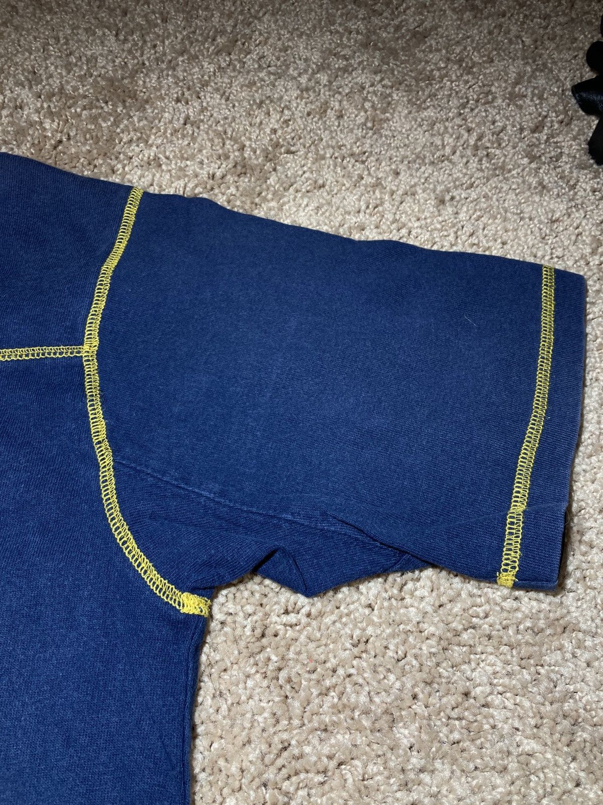 Supreme 1998 Supreme Stitch Athletic Top Navy Large 90s Vintage OG Size US L / EU 52-54 / 3 - 5 Thumbnail