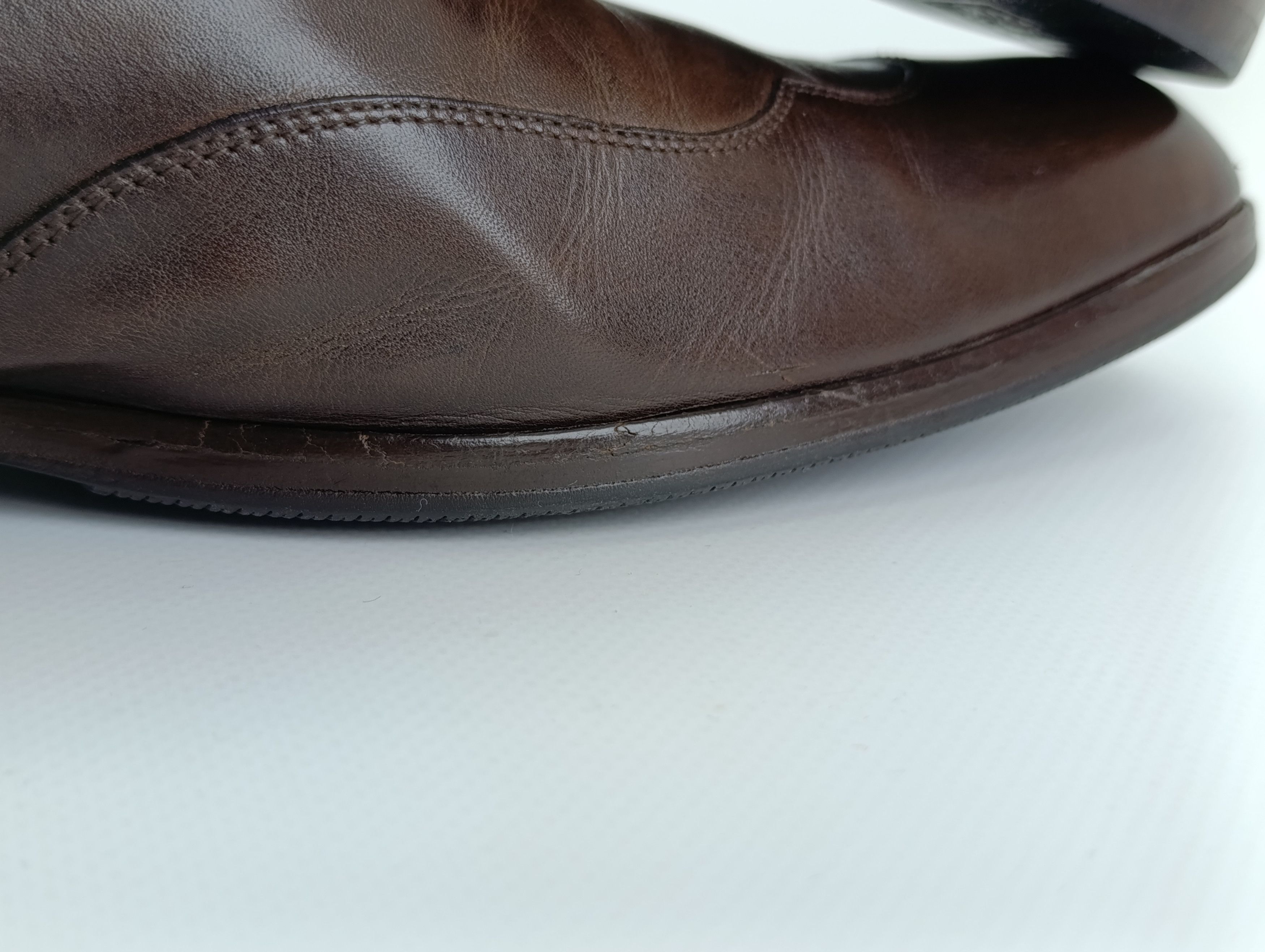 Z Zegna ZEGNA Z LUX LACE UP LEATHER DRESS SHOES Size US 9 / EU 42 - 9 Thumbnail