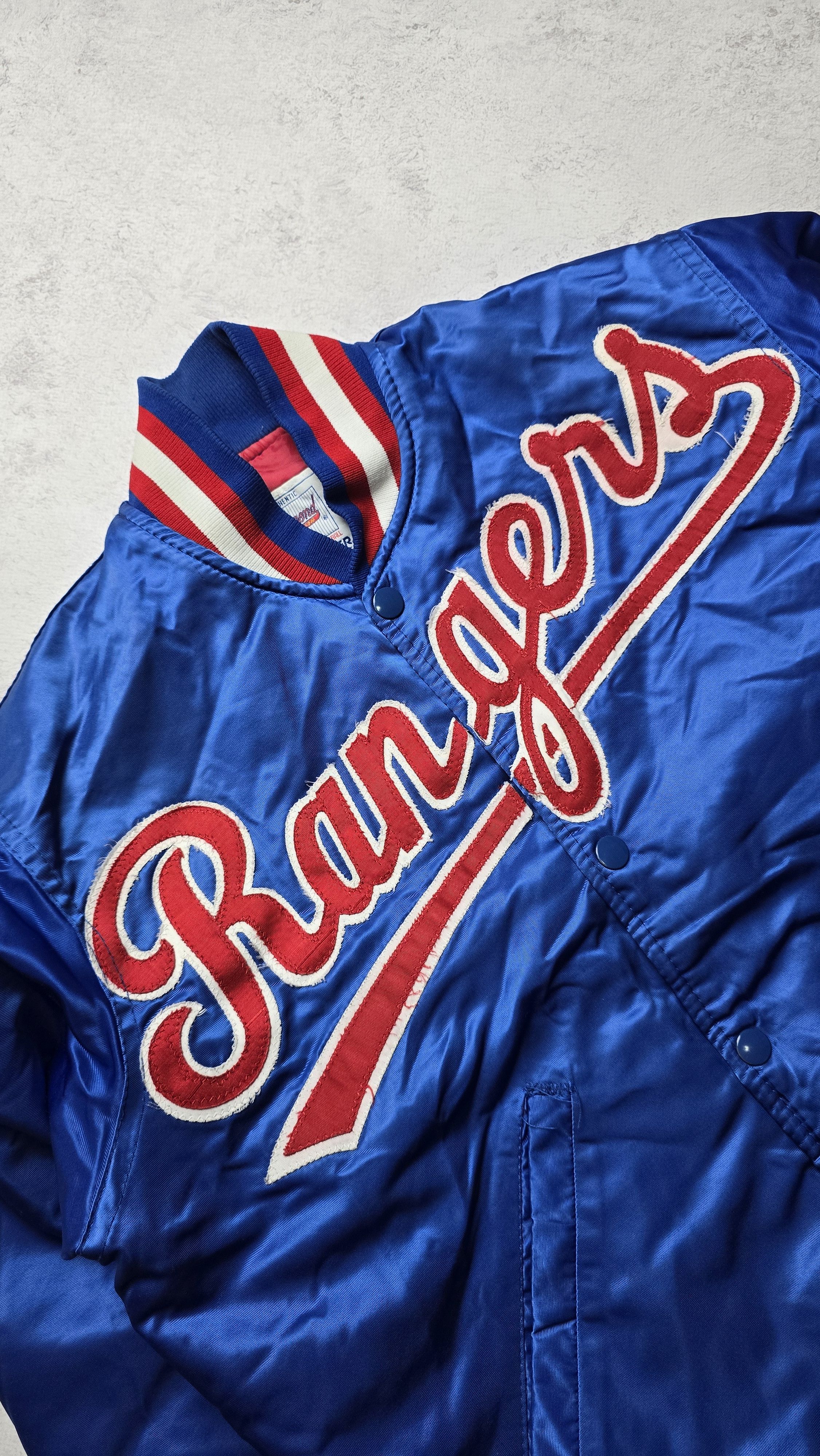 Starter Vintage Texas Rangers Diamond Collection MLB Satin Bomber Size US S / EU 44-46 / 1 - 8 Thumbnail