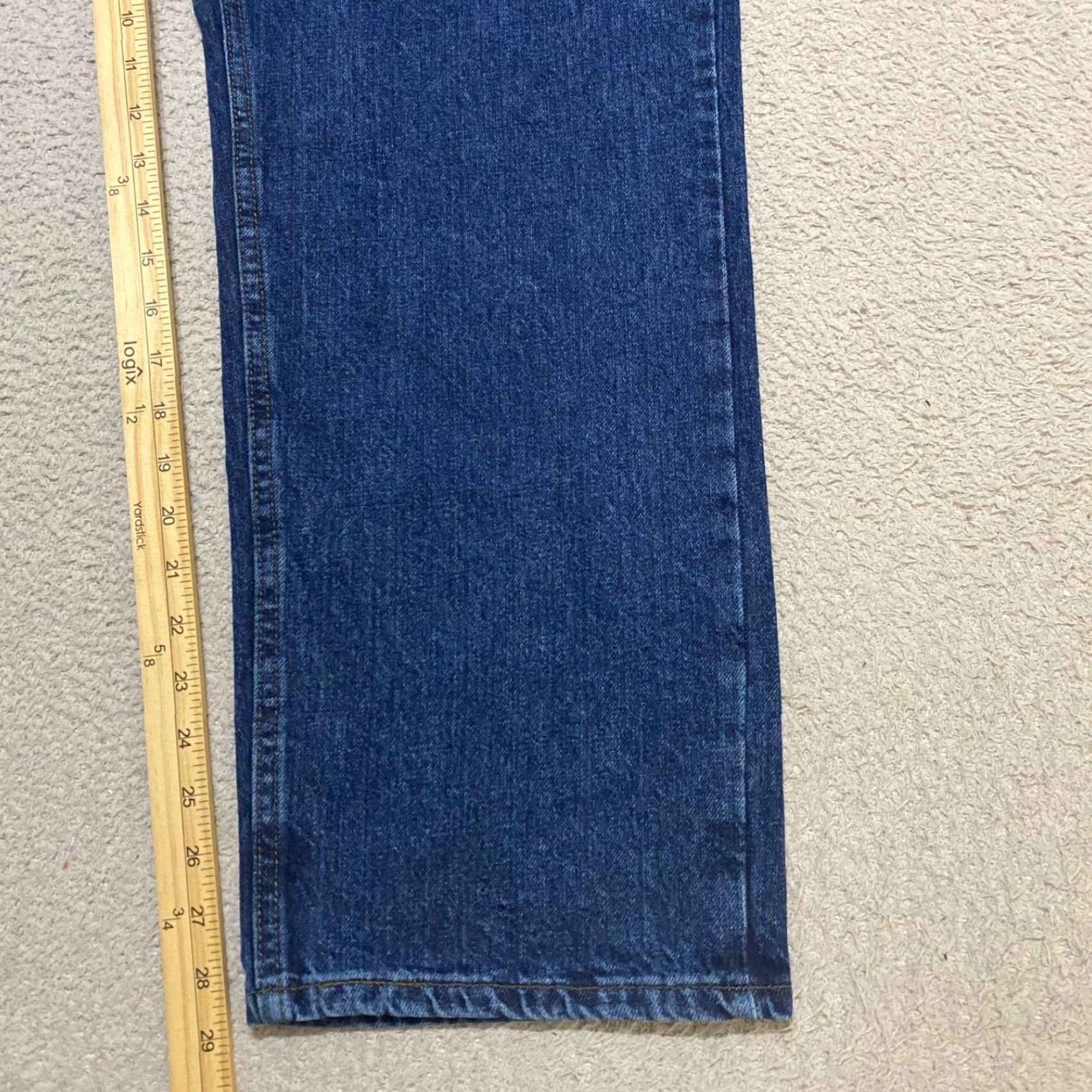 Vintage NWT Urban Pipeline Jeans Blue Denim Dark Wash Straight Mid Rise 40x29 5-Pocket Design Regular Mens Size US 40 / EU 56 - 6 Thumbnail
