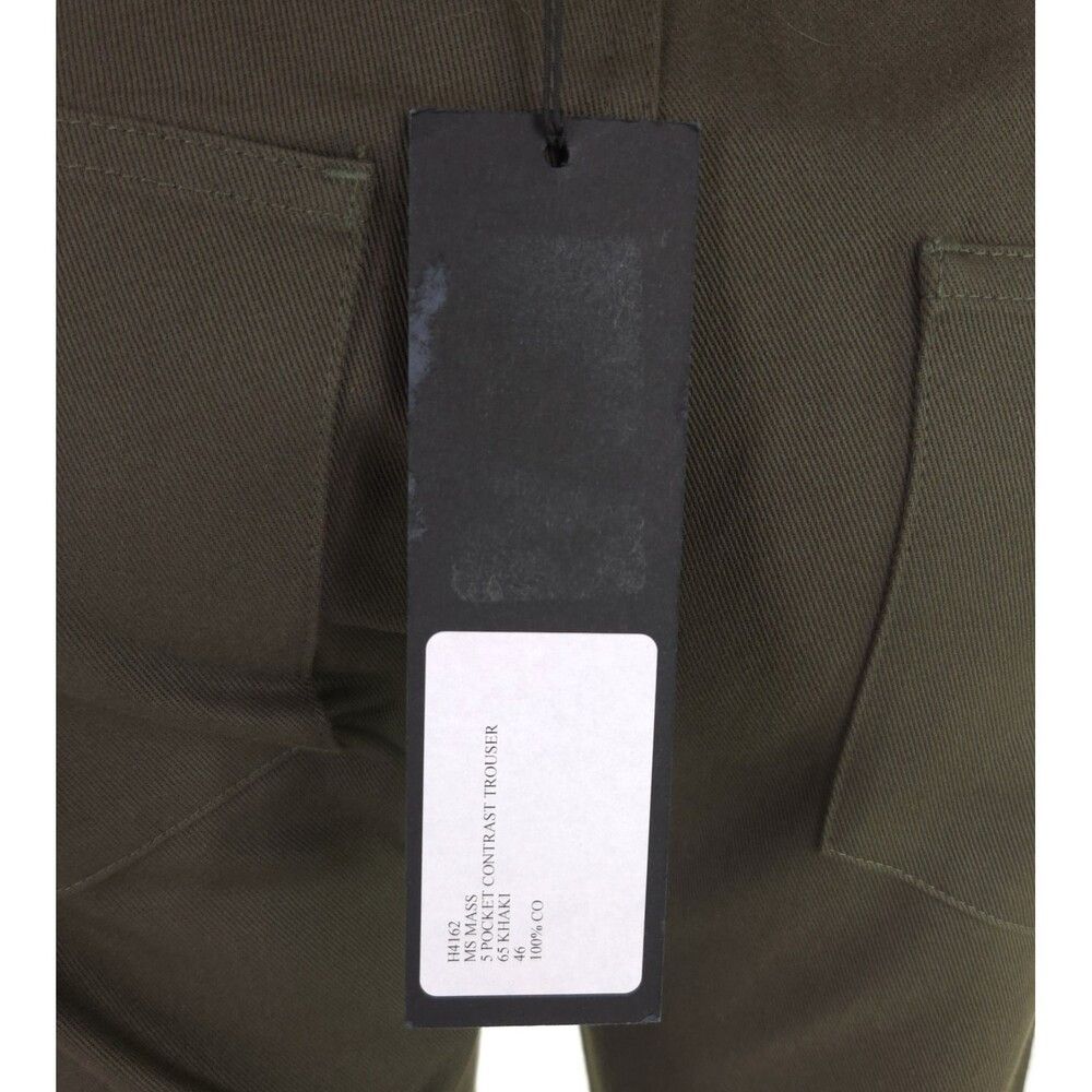 Yang Li Yang Li 5 Pocket Contrast Trousers Size 46 US 30 S Mens Bla Size US 30 / EU 46 - 7 Thumbnail