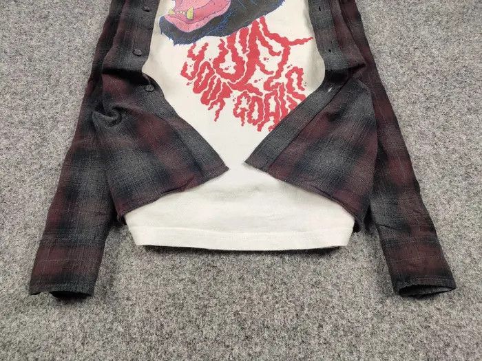 Flannel Vintage Flannel Shirt Plaid Checkered Travis Scott Y2K Size US L / EU 52-54 / 3 - 6 Thumbnail