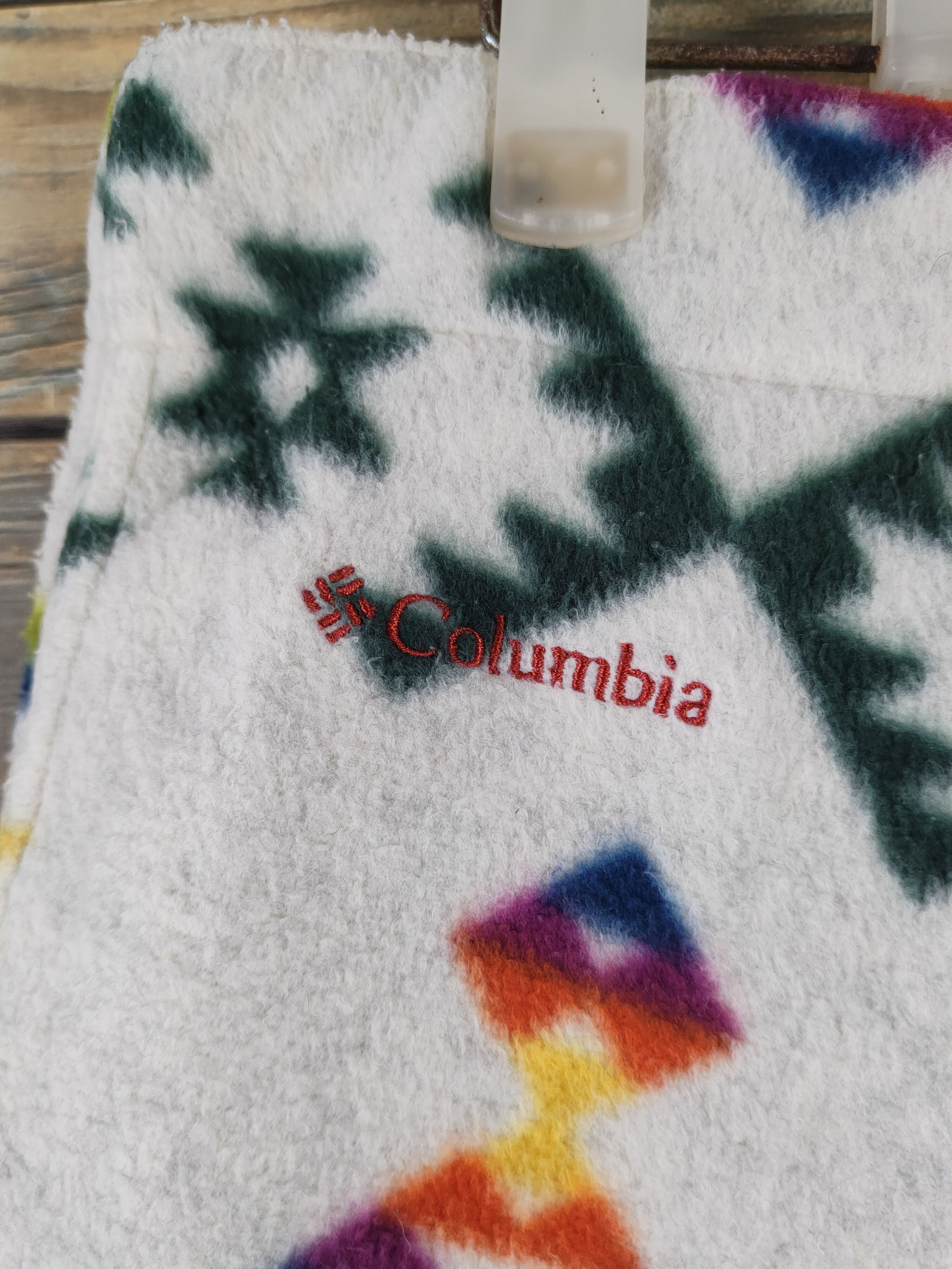 Columbia Columbia White Green Wool Sportswear Shorts #W1886 Size 32" / US 10 / IT 46 - 8 Thumbnail
