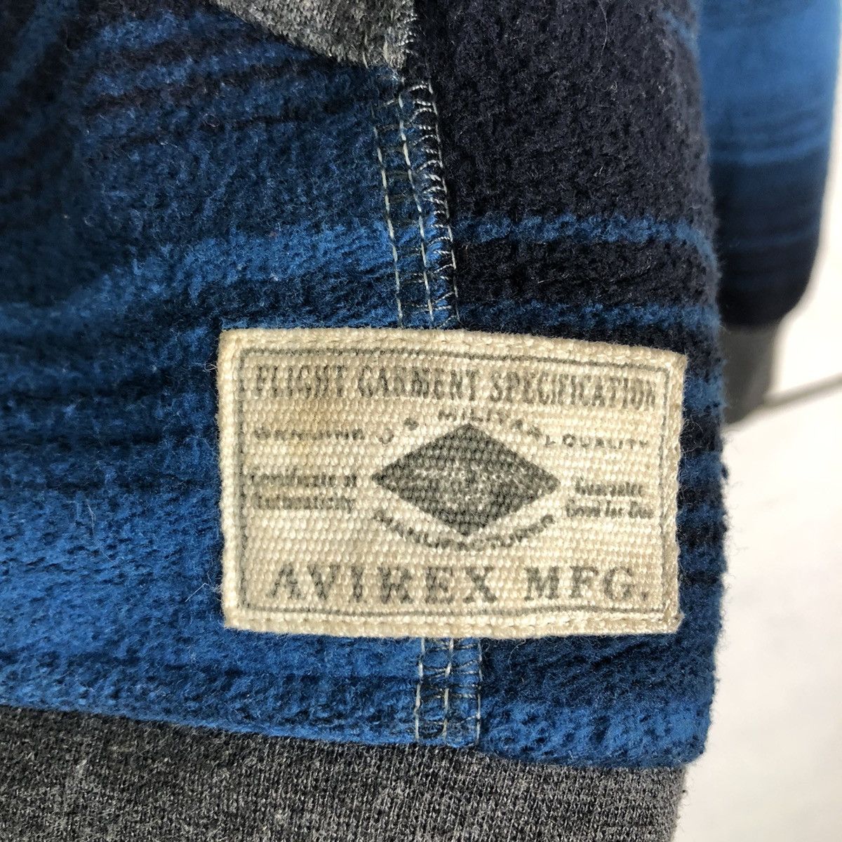Japanese Brand 🔥Vintage Zipper Jacket Striped Avirex USA Mfg Military Size US M / EU 48-50 / 2 - 20 Thumbnail