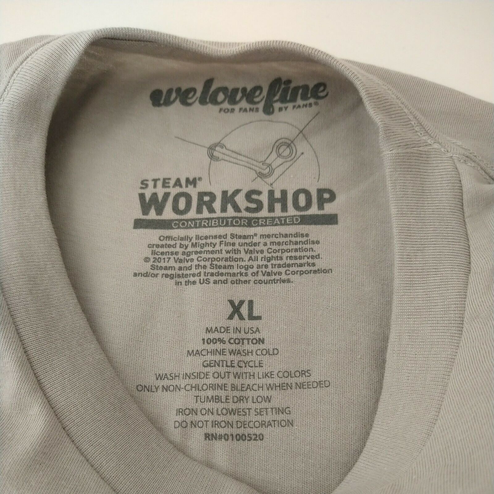Other WeLoveFine Steam Workshop Card Graphic T-Shirt Men Size XL Size US XL / EU 56 / 4 - 6 Thumbnail