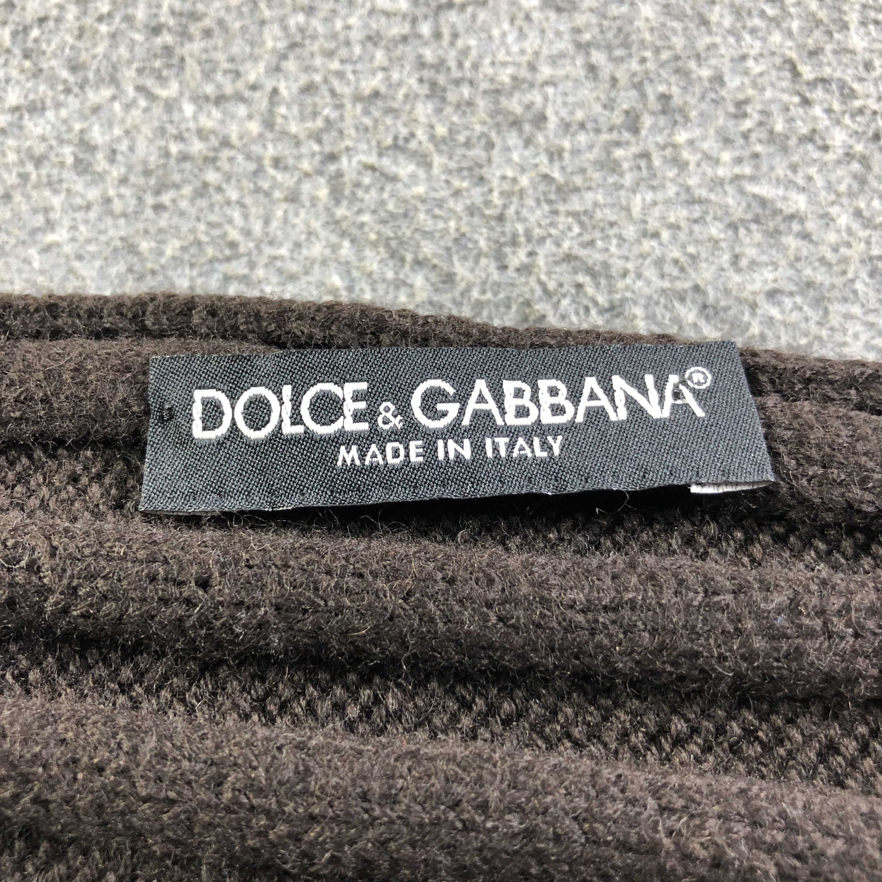 Dolce & Gabbana Dolce & Gabbana Pleated Wool Scarf Muffler Neckwear V2537 Size ONE SIZE - 4 Thumbnail