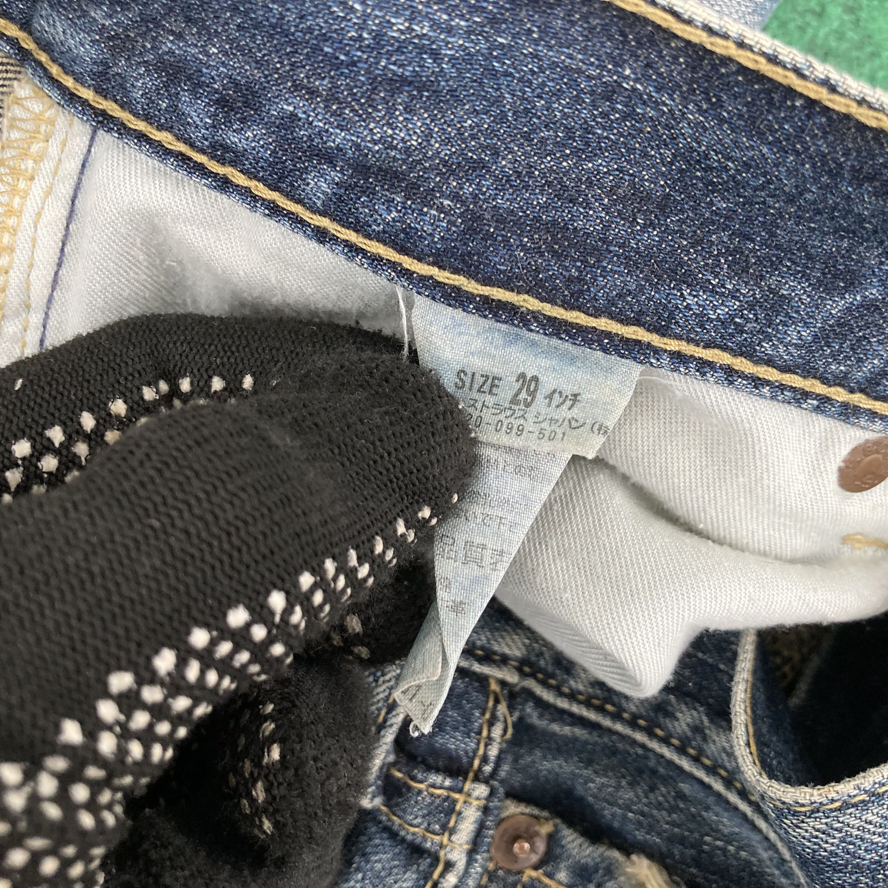 Levi's Vtg Levis 503 Faded Distressed Ripped Sz 29 Jeans Size US 29 - 4 Thumbnail