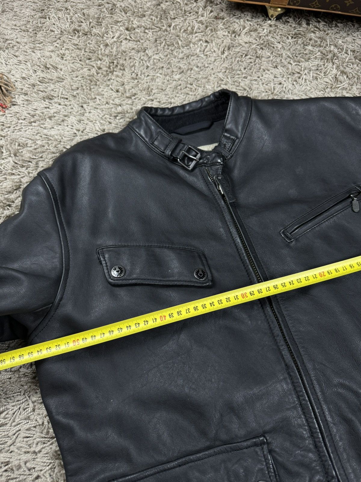 Belstaff Leather bomber jacket Belstaff original casual biker item Size US XL / EU 56 / 4 - 9 Thumbnail