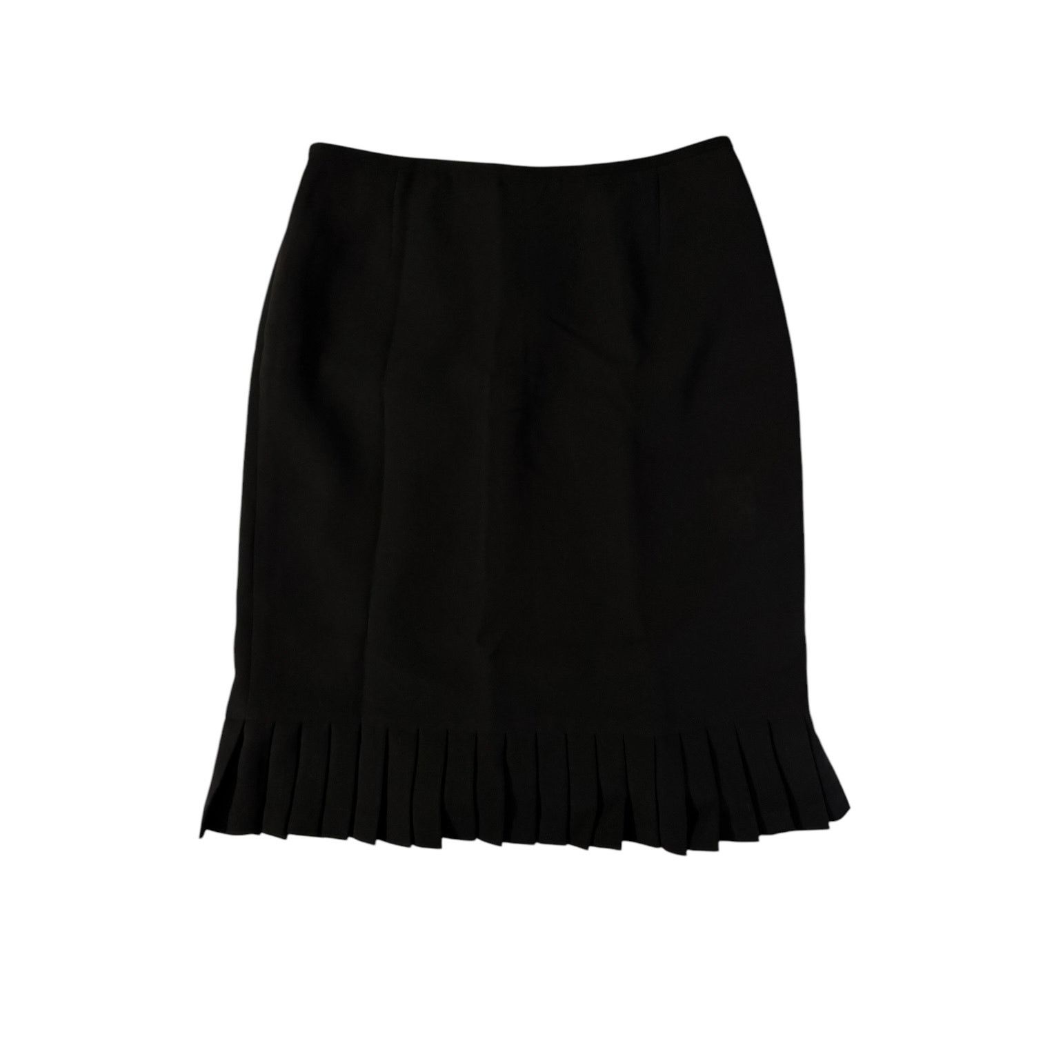 Other Black Women’s Trumpet Skirt w/Pleated Edge – Size 8 Size 30" / US 8 / IT 44 - 1 Thumbnail