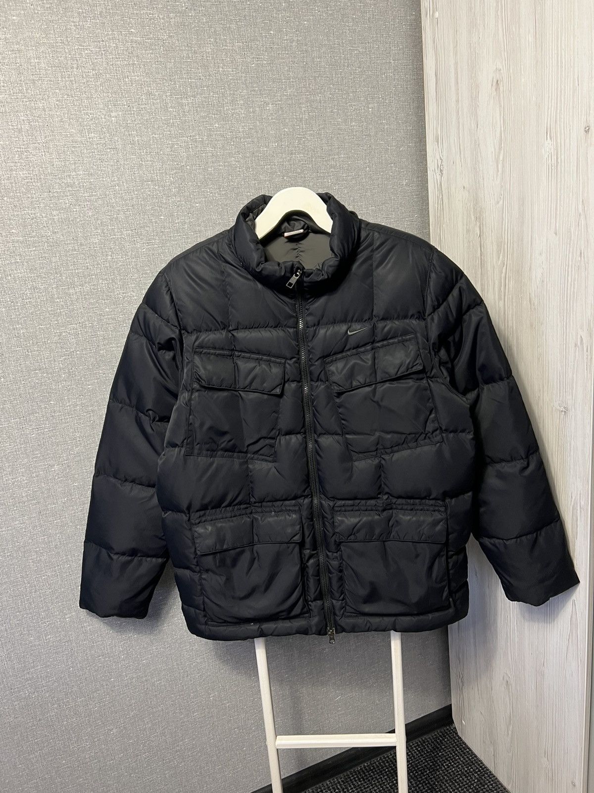 Nike × Vintage Y2K Nike Puffer 550 Vintage Down Jacket (4 Pocket) Size US L / EU 52-54 / 3 - 11 Thumbnail