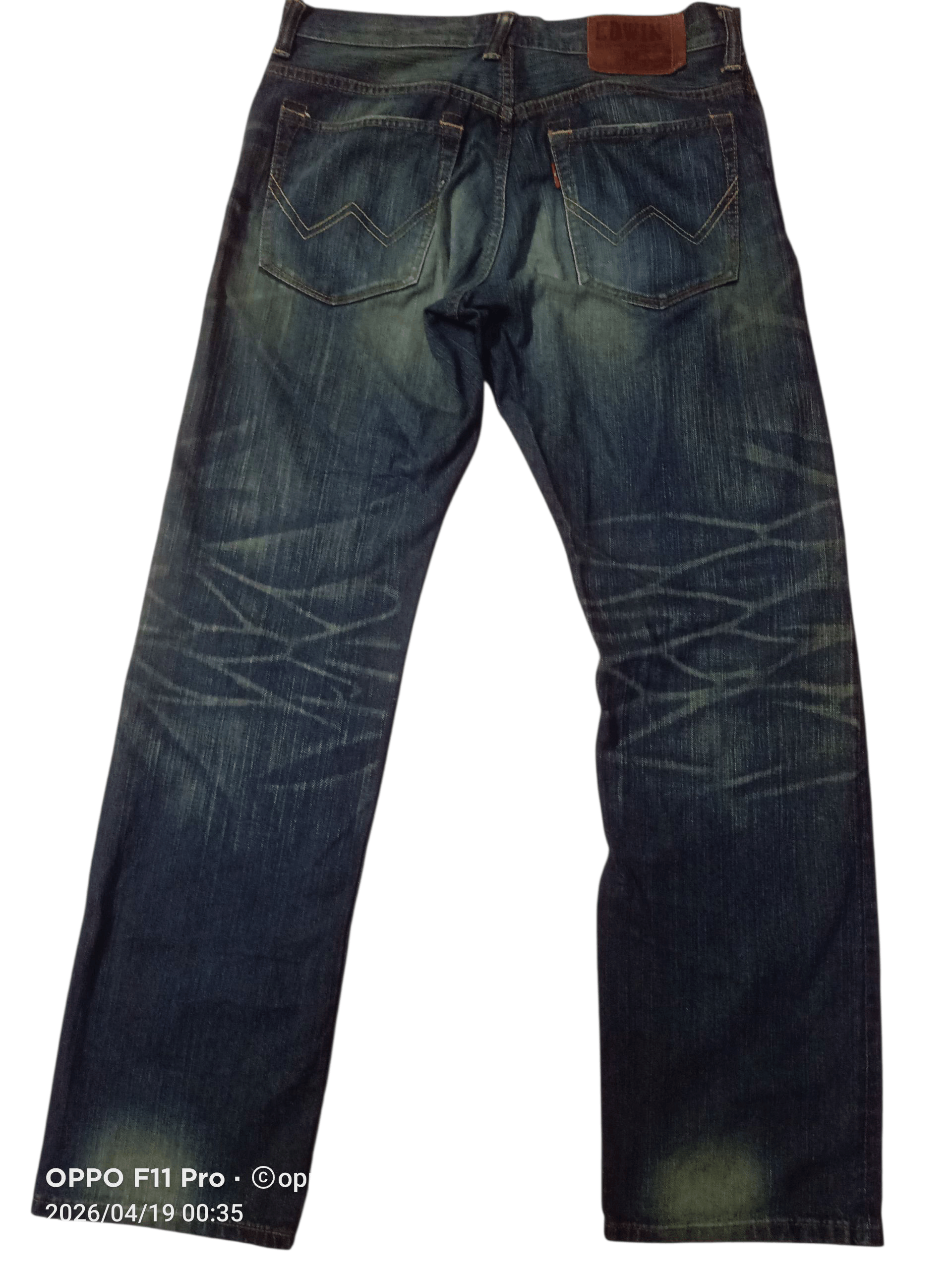 Japanese Brand 💥Vintage Edwin 404XV Flare Denim Men 💥 Size US 34 / EU 50 - 1 Thumbnail