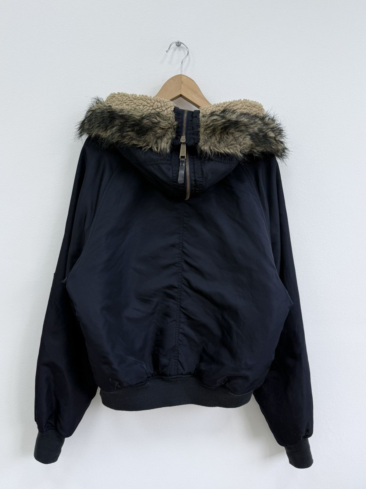 Dolce & Gabbana Archive Dolce & Gabbana Fur Hood Bomber Jacket Size US L / EU 52-54 / 3 - 11 Thumbnail