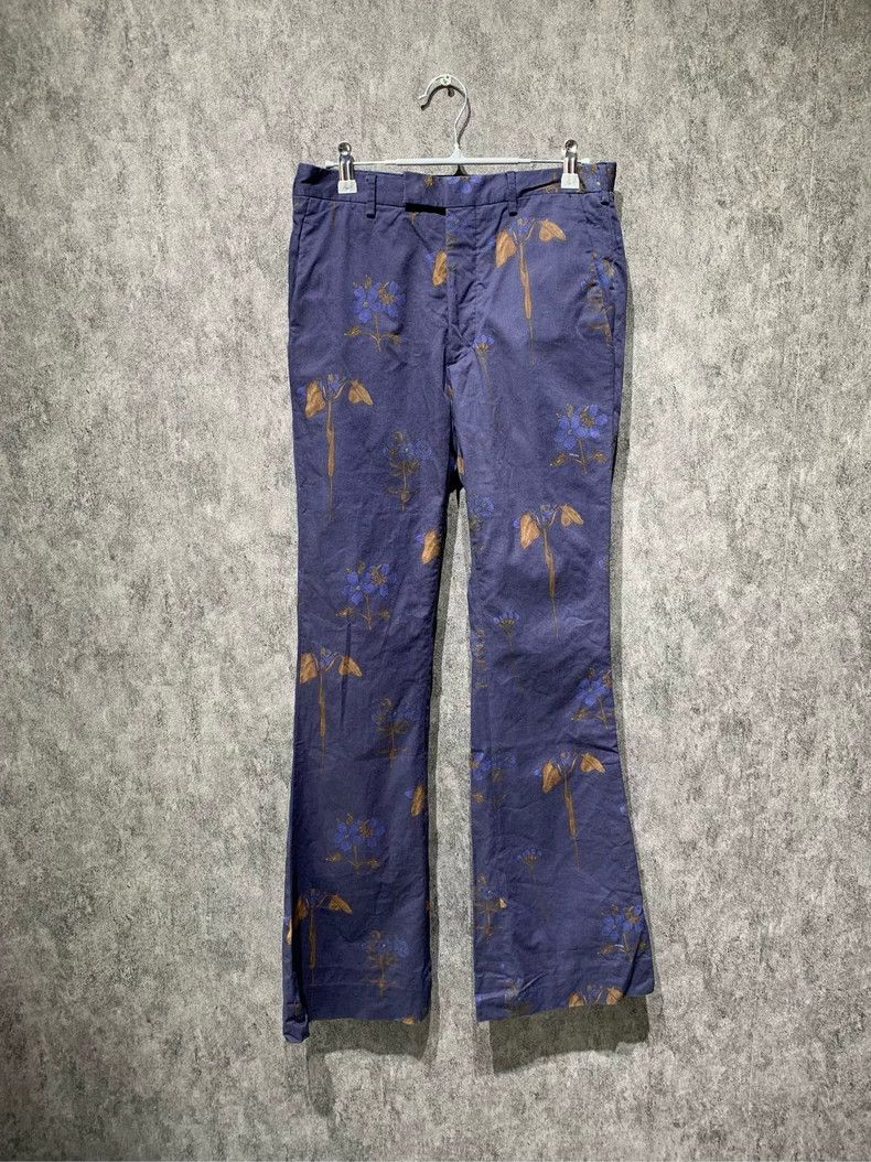 Prada Show-style printed trousers 2501-Nextarrow