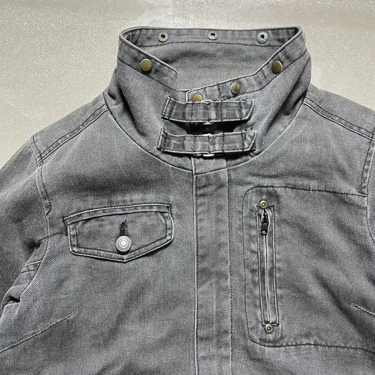 If Six Was Nine × Japanese Brand × Le Grande Bleu (L.G.B.) ALGONQUINS Japanese Punk Brand Multi Pocket Jacket Size US S / EU 44-46 / 1 - 3 Thumbnail