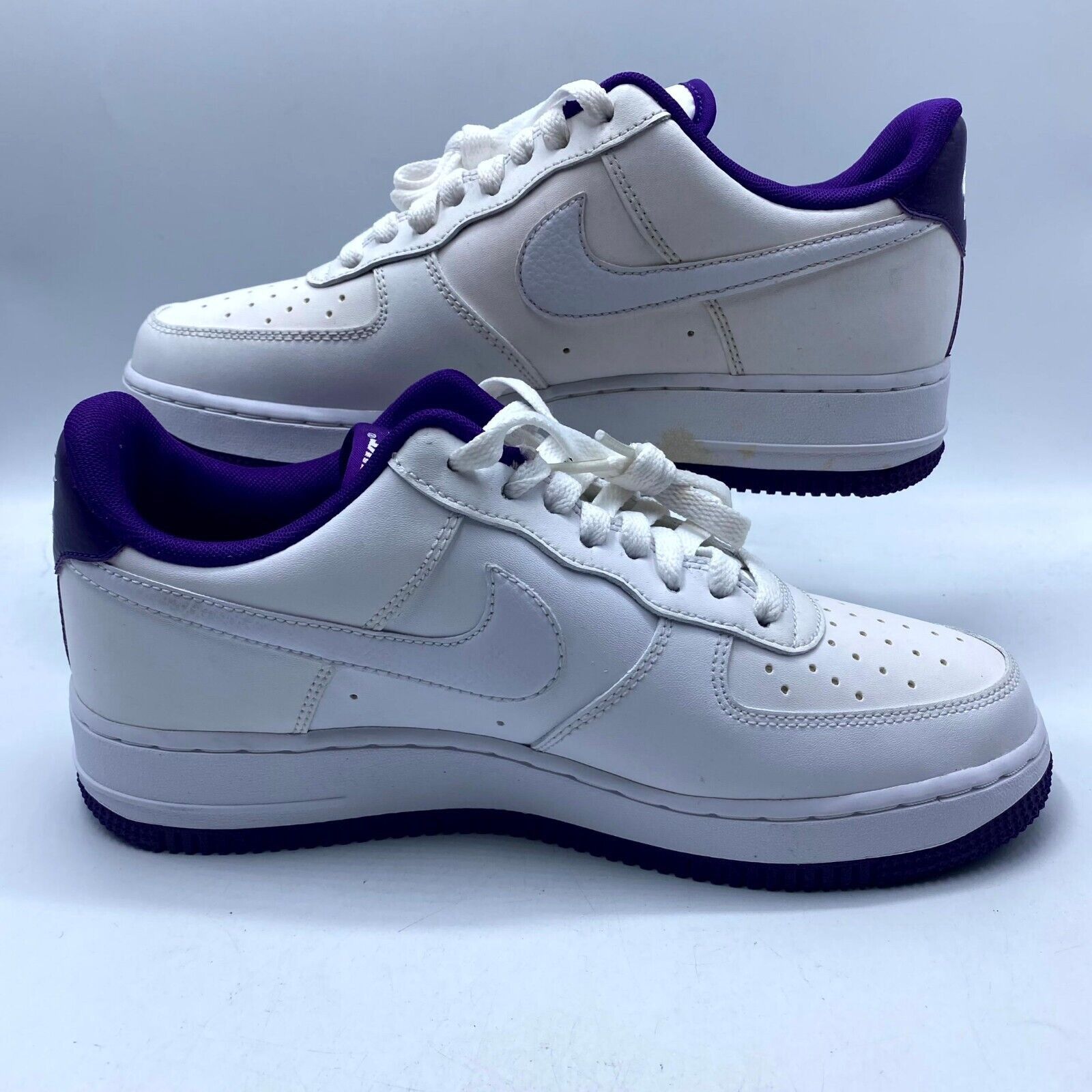 Nike NEW Nike Air Force 1 '07 2 Voltage Purple Men's CJ1380-100 Size US 7.5 / EU 40-41 - 3 Thumbnail