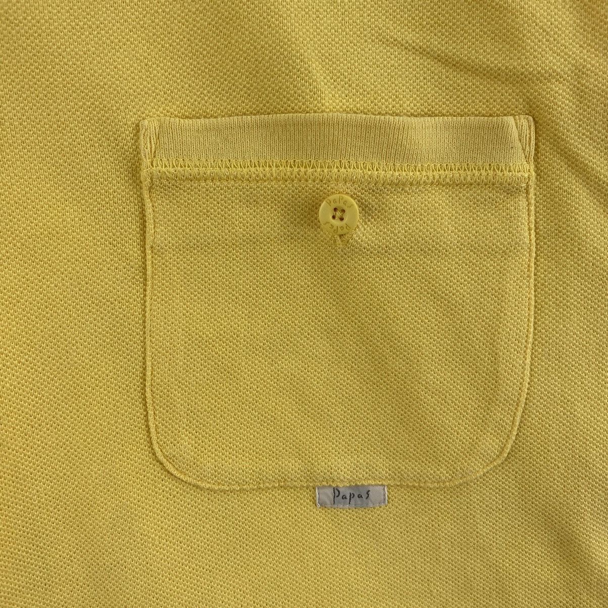 Other PAPAS Pocket Yellow Button Up Collar Long Sleeve Shirt Size US M / EU 48-50 / 2 - 3 Thumbnail