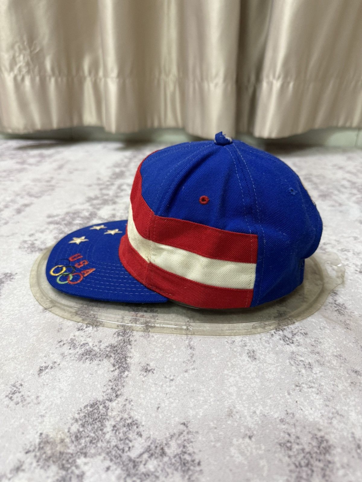 Starter Vintage 80s Olympic Usa Starter Wool Snapback Cap Size ONE SIZE - 2 Thumbnail