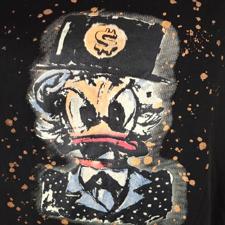 Disney Scrooge McDuck T Shirt Mens Large Black Disney Pop Art Asian Import Shirt Mens L Black Disney Pop Art Size US L / EU 52-54 / 3 - 3 Thumbnail